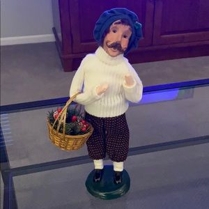 Byers Choice Caroler Man w/ basket